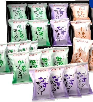 【送料無料】アマノフーズ 味わいづくし みそ汁　ギフト　