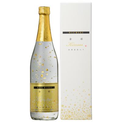 日榮 加賀金箔入 金彩 純米酒 720ml