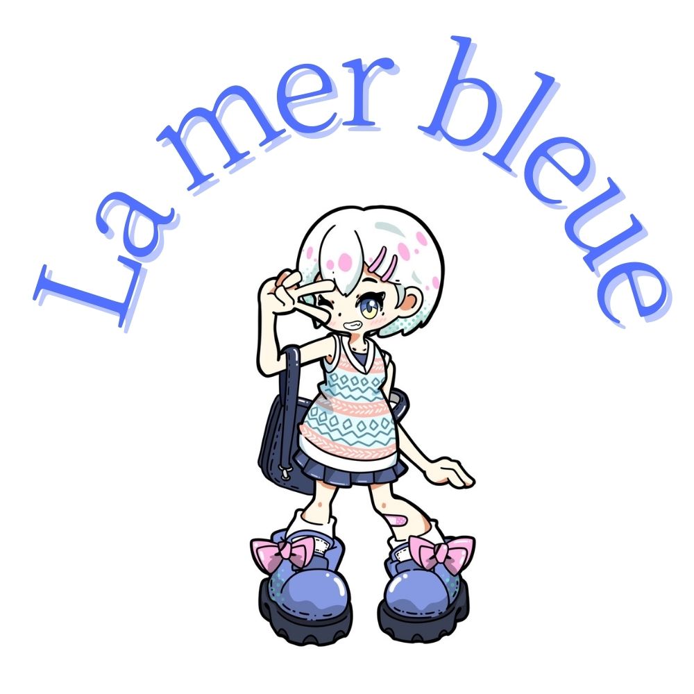 La mer bleue