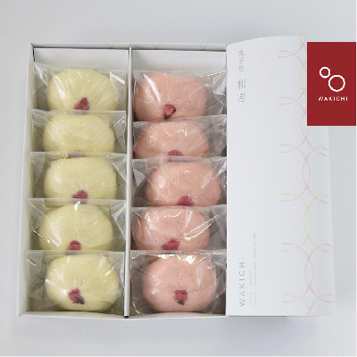 桜まんじゅう紅白詰合せ