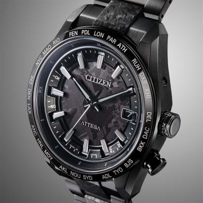 シチズン　CB0285-63E　ATTESA　ACT Line/ブラックチタンシリーズ