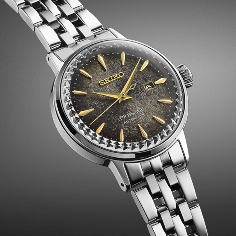 セイコー プレザージュ メカニカル カクテル 自動巻(手巻き付) 裏スケ  