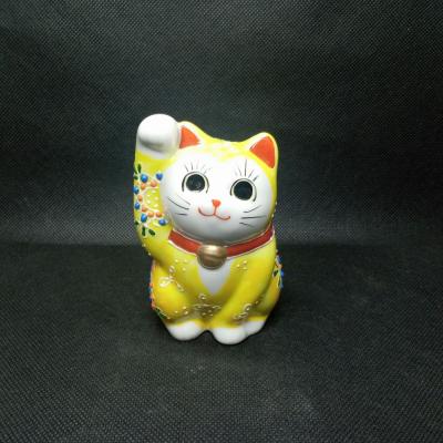 3.2号招き猫・黄盛・右手