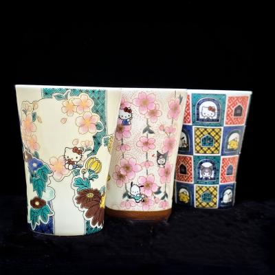 九谷焼 麗和×サンリオキャラクターコラボ　タンブラー3種